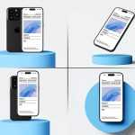 Free iPhone 15 On Podium Mockup PSD
