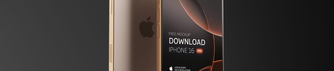 Free iPhone 16 Pro Mockup