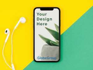 Free iPhone Mockup PSD