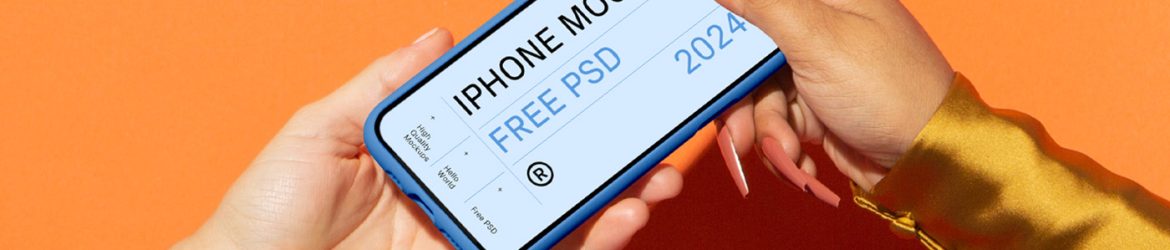Free iPhone Pro in Case Mockup