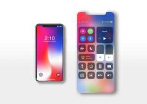 Free iPhone X PSD Mockup Set