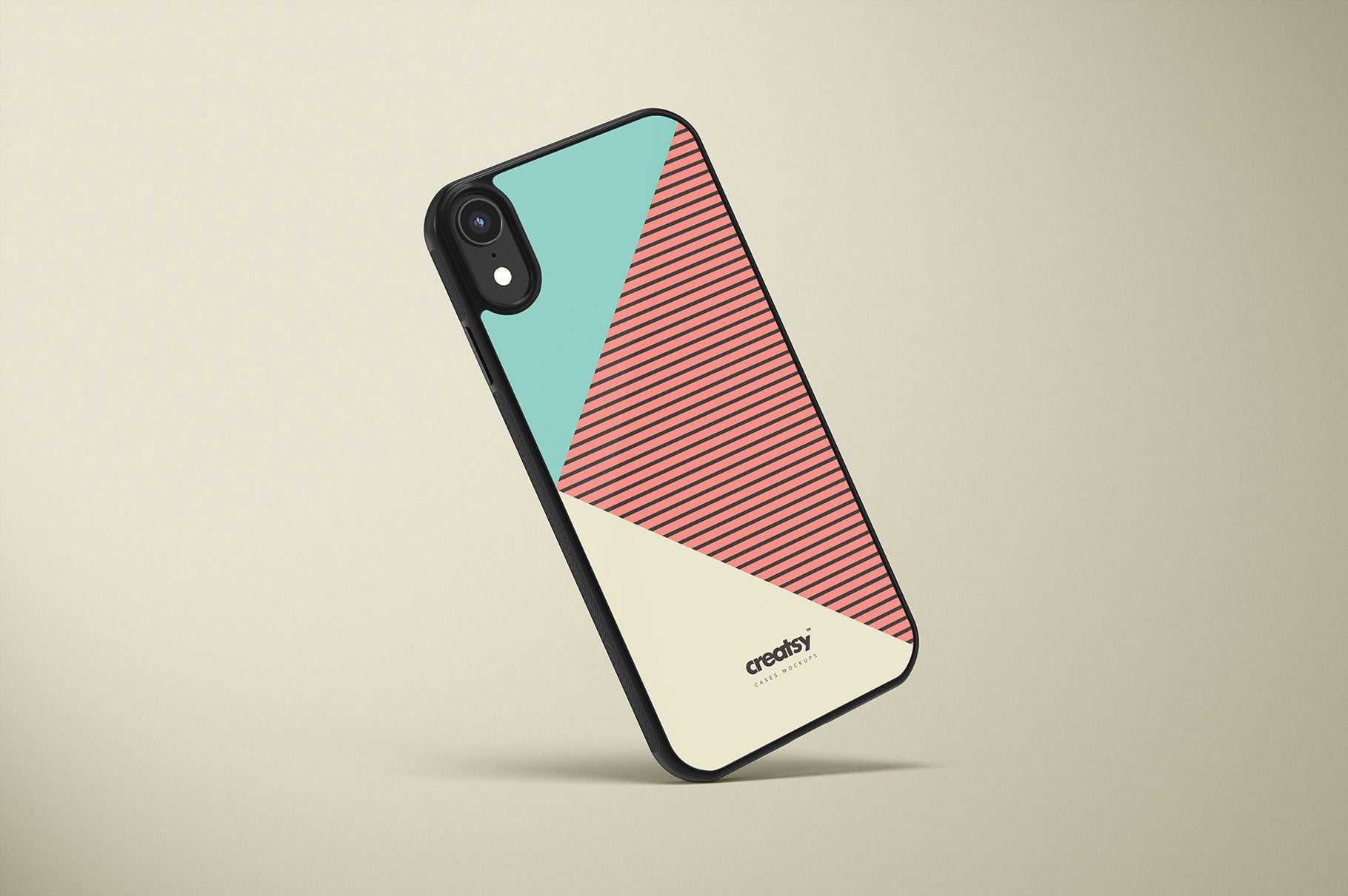 Free iPhone XR Case Mockups PSD