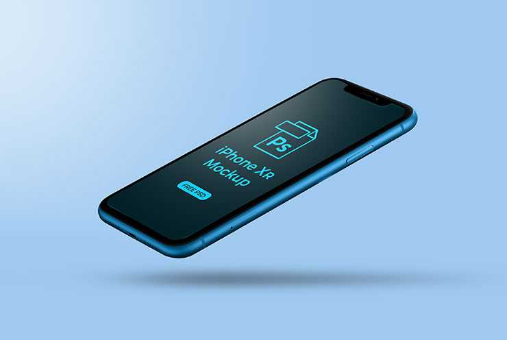 Free iPhone Xr Mockup