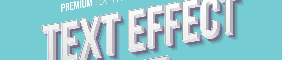 Free Isometric 3D Text Effect PSD Free Isometric 3D Text Effect PSD