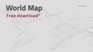 Free Isometric World Map - Free Photoshop Files | PsFiles