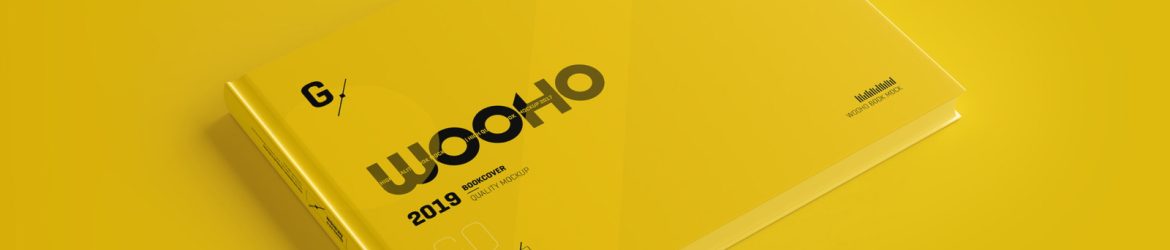 Free Landscape Hardcover Book Mockup