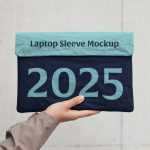Free Laptop Sleeve Mockup