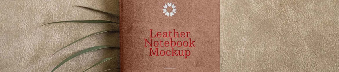 Free Leather Notebook Mockup PSD - Best Free Mockups