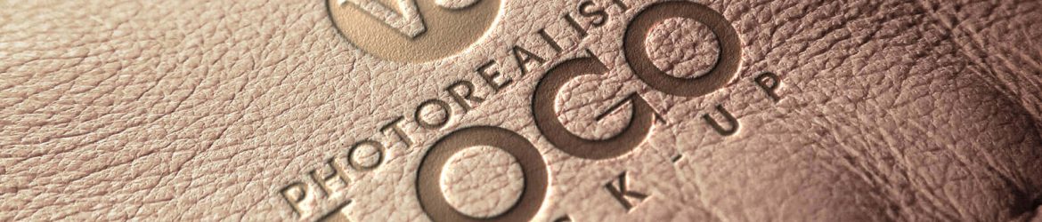 Free Leather Stamping Logo Mockup PSD PSD