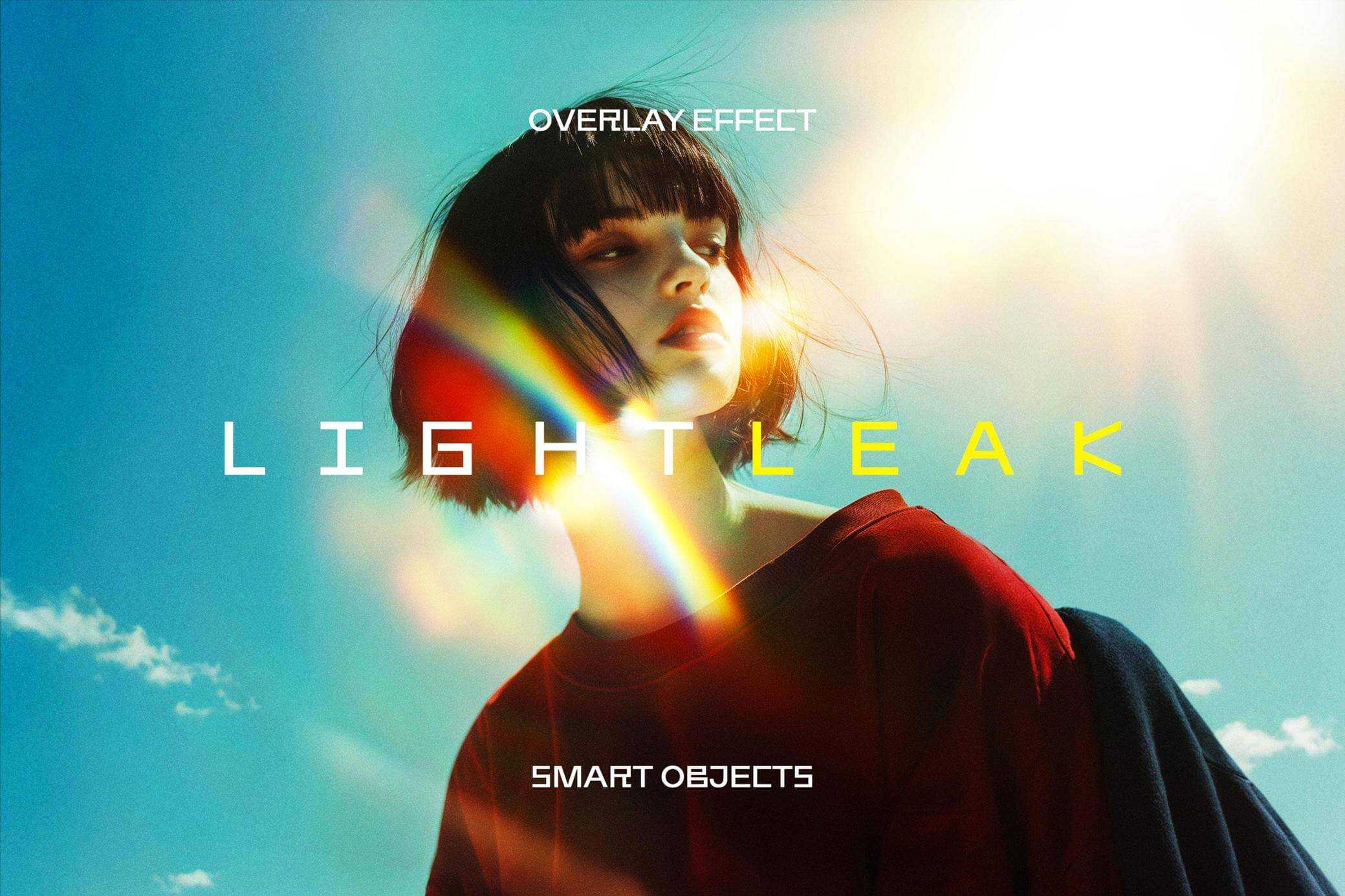 Free Light Leaks Photo Effect PSD