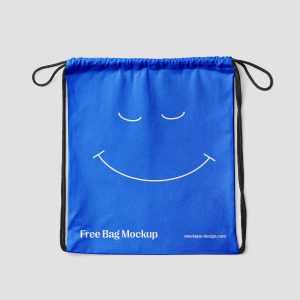 Free Linen Sack Bag Mockup PSD