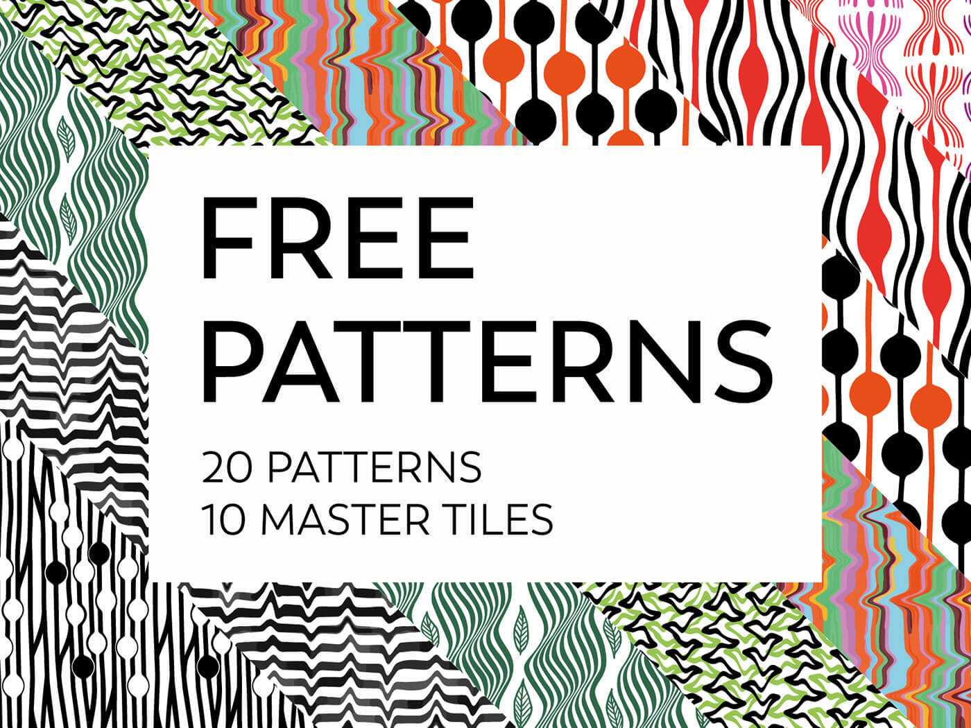 Free Liquify Abstract Patterns Set Ai file