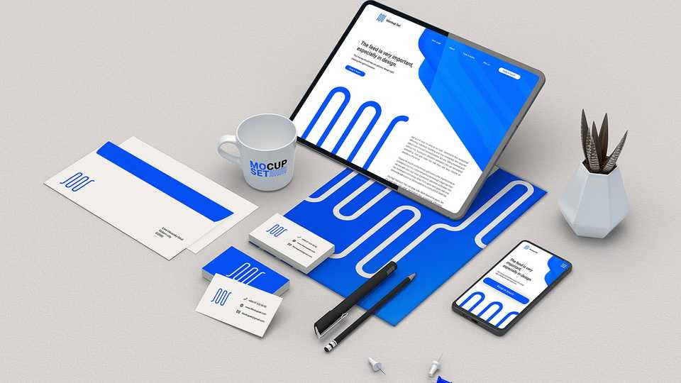 Free Logo Branding Mockup Scene PSD - Free Photoshop files | PsFiles