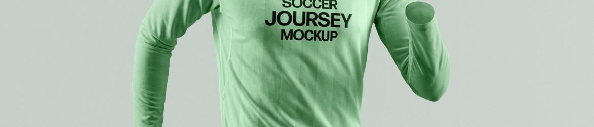 Free Long Sleeve Jersey Mockup