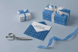 Free Luxury Gift Boxes Mockup