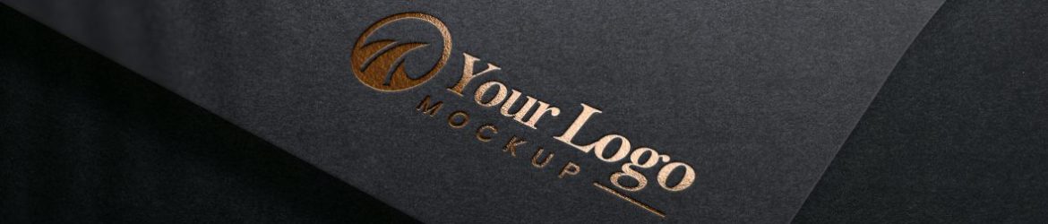 Free Luxury Gold Logo Mockup PSD