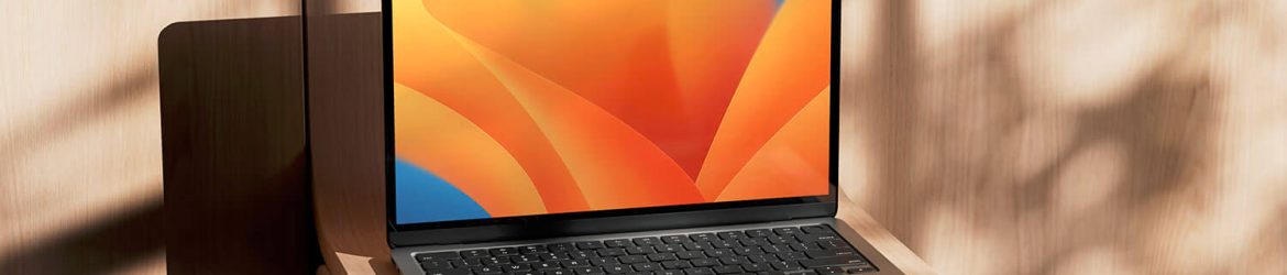 Free M2 Chip Model MacBook Air 2023 Mockup PSD