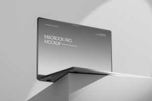 Free M4 MacBook Pro Mockup PSD