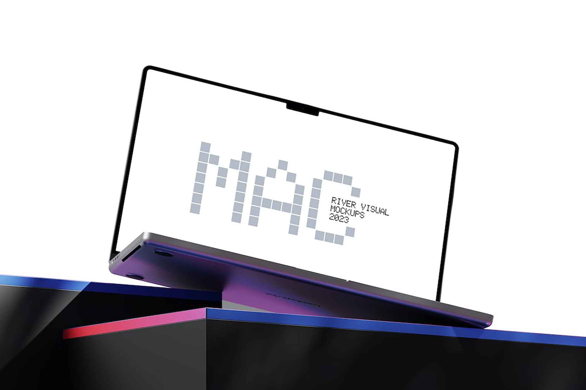 Free Macbook 16 Pro Mockup PSD
