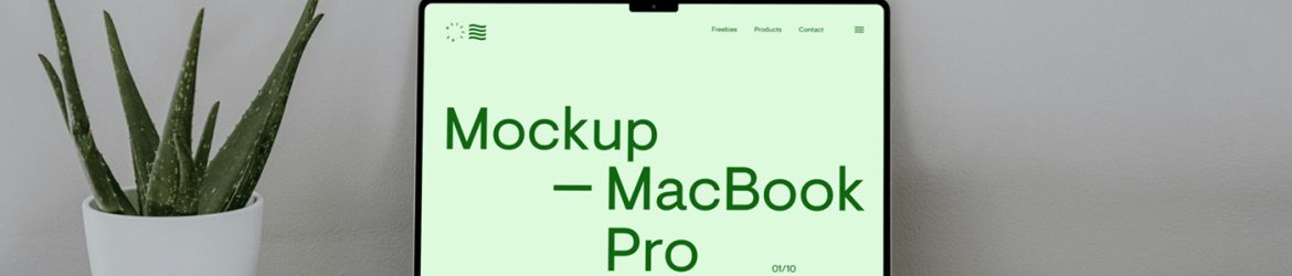 Free MacBook on Dresser Mockup