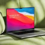 Free Macbook Pro Mockup On Sofa