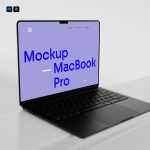 Free MacBook Pro on Floor Mockup - Free PSD Download Free MacBook Pro on Floor Mockup