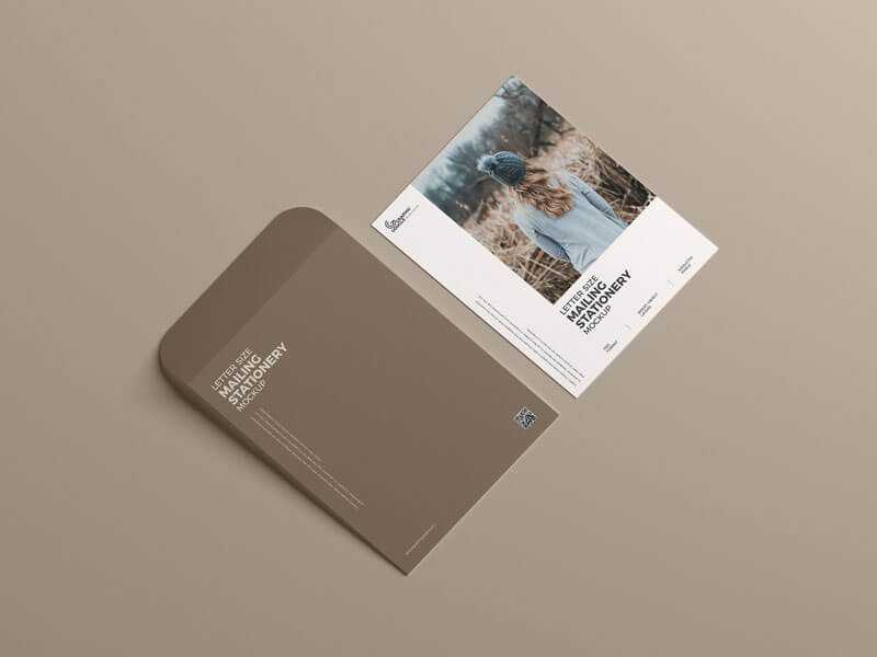 Free Mailing Brand Stationery Mockup PSD
