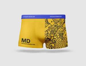 Free Male Underwear Mockup PSD