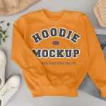 Free Material Cotton Hoodie Mockup PSD - Free PSD Download Free Material Cotton Hoodie Mockup PSD