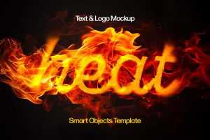 Free Melting Fire Flames Text Effect