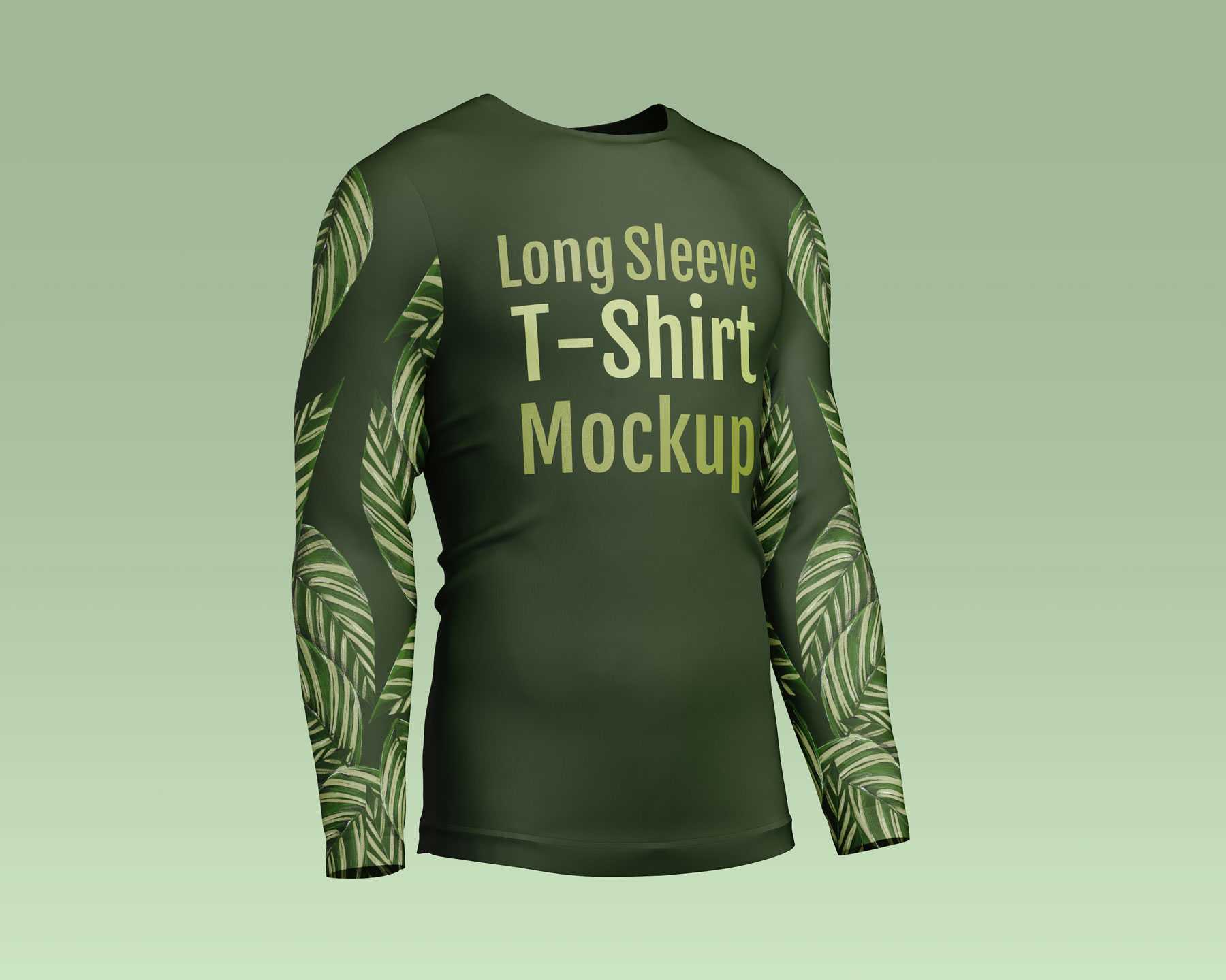 Free Men's Long Sleeve T-Shirt Mockup PSD Set 2026 | PsFiles