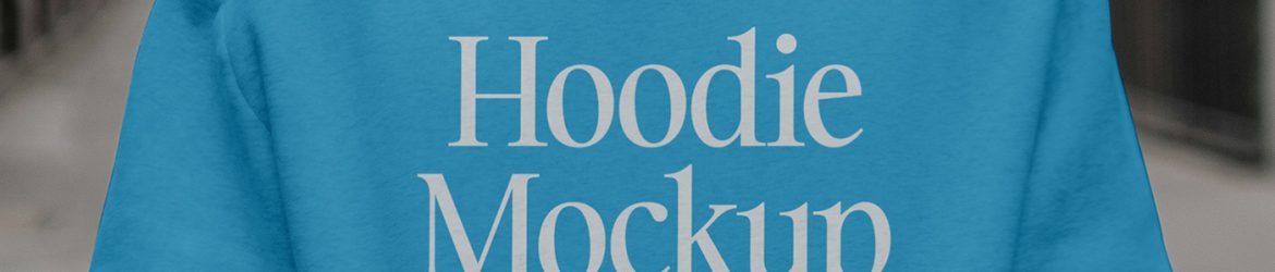 Free Men Wearing Hoodie Against The City Mockup