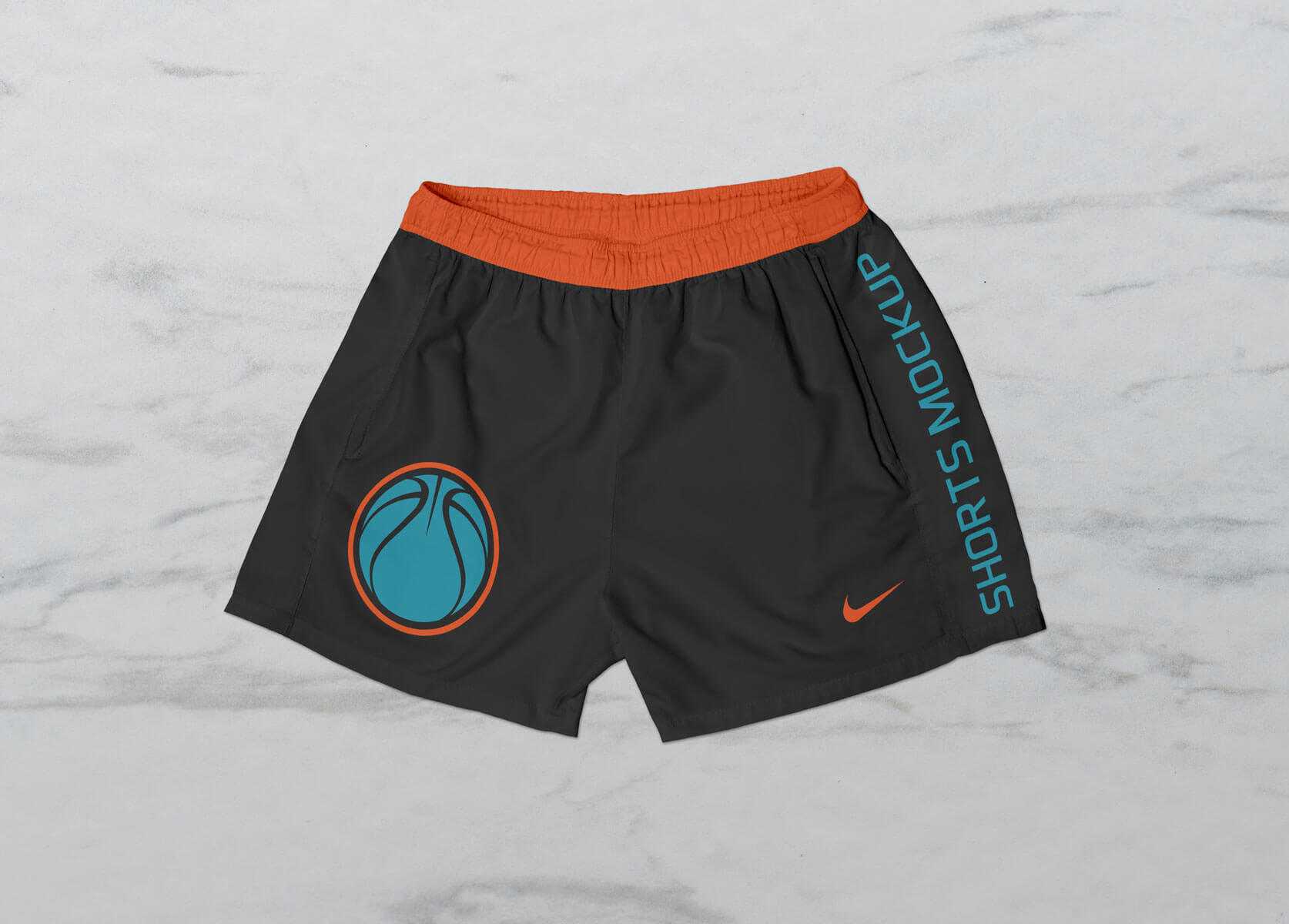 Free Men’s Gym / Workout / Sports Shorts Free Mockup PSD