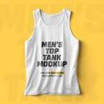 Free Men’s Top Tank Mockup PSD for Apparel Branding - Free PSD Download Free Men’s Top Tank Mockup PSD for Apparel Branding
