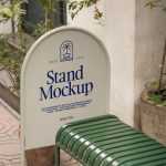Free Metalic Street Stand Mockup - Free PSD Download Free Metalic Street Stand Mockup