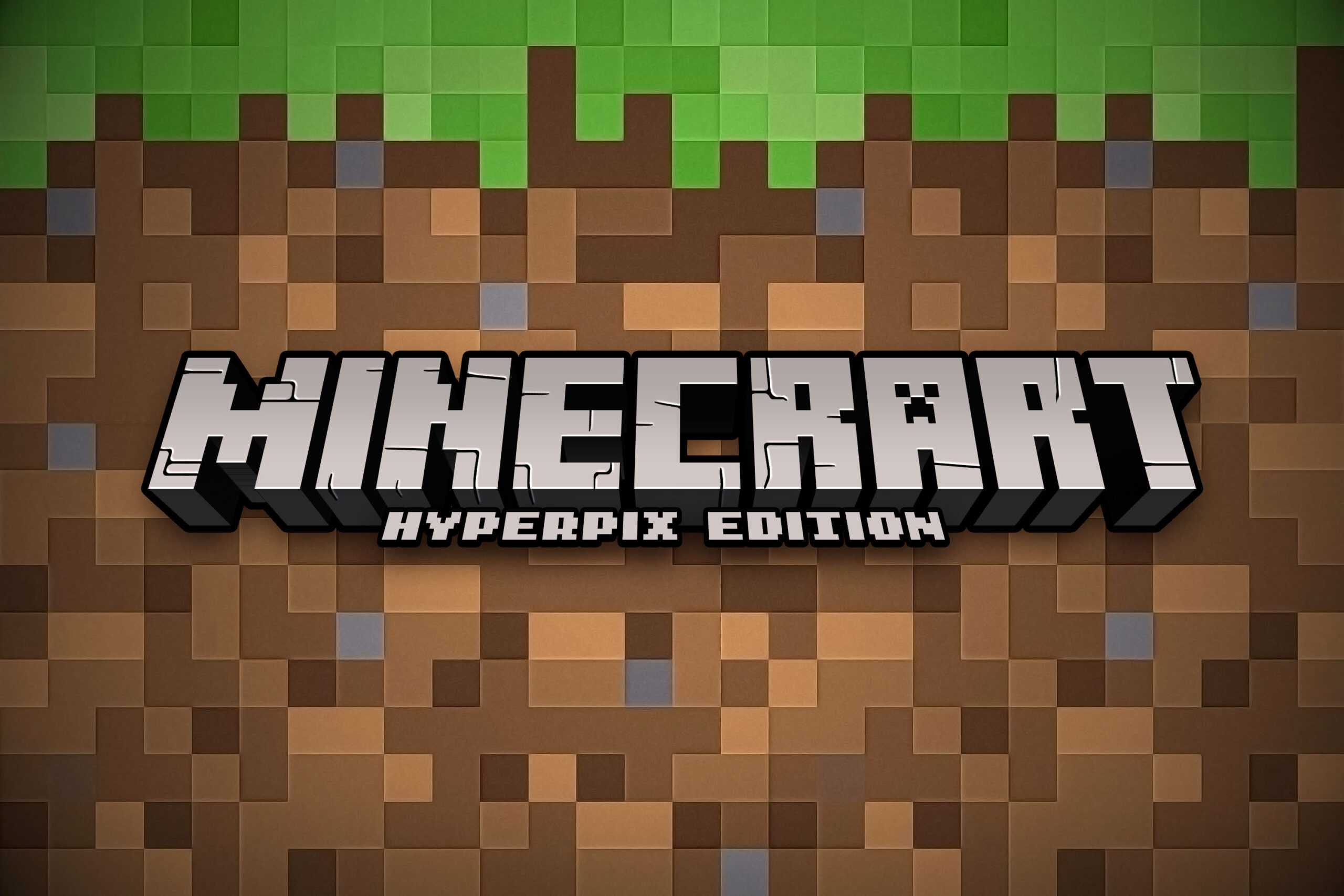Free Minecraft Text Effect PSD