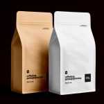 Free Minimal Coffee Bag Packaging Mockup