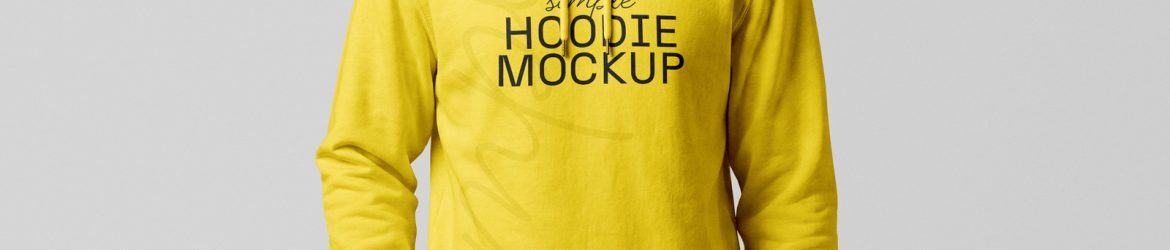 Free Minimal Hoodie Mockup