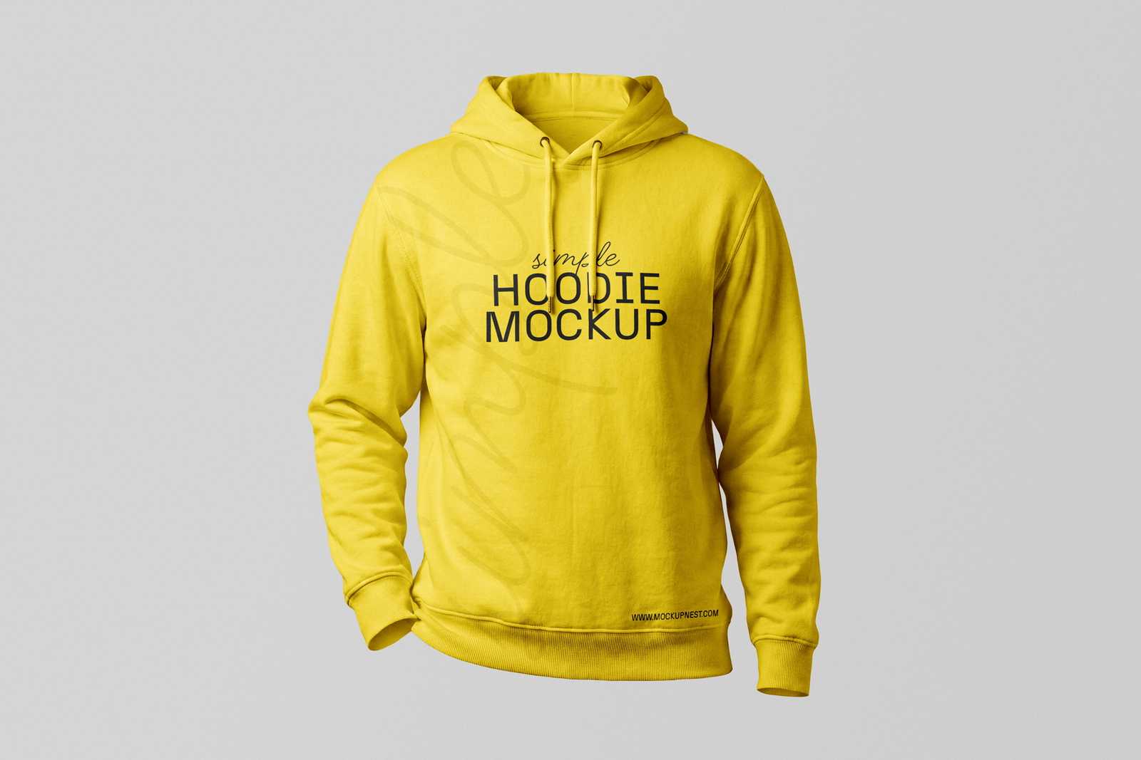 Free Minimal Hoodie Mockup