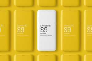 Free Minimal Samsung Galaxy S9 Mockups