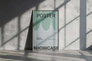 Free Minimalist Frame Mockup PSD