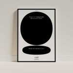 Free Minimalistic Frame Poster Mockup PSD