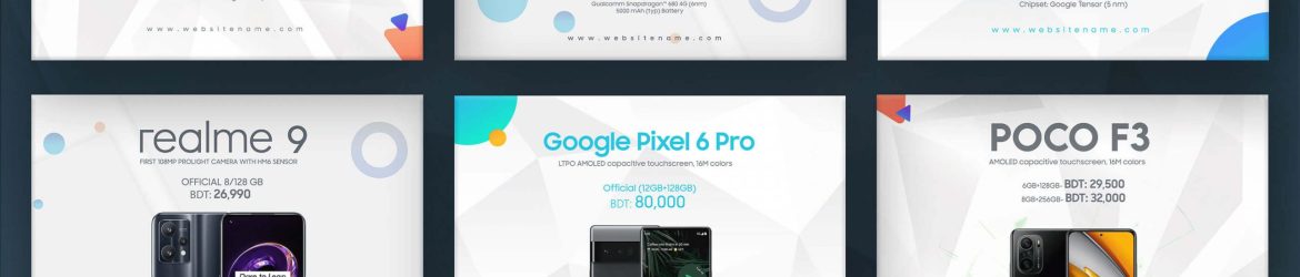 Free Mobile Smartphone Sale Ads Post PSD Templates