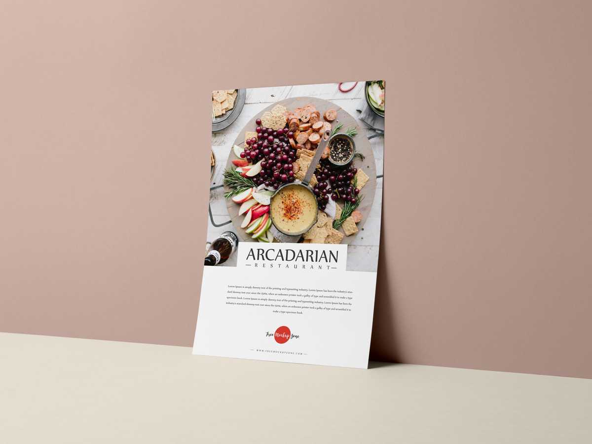 Free Modern Brand Flyer Mockup PSD