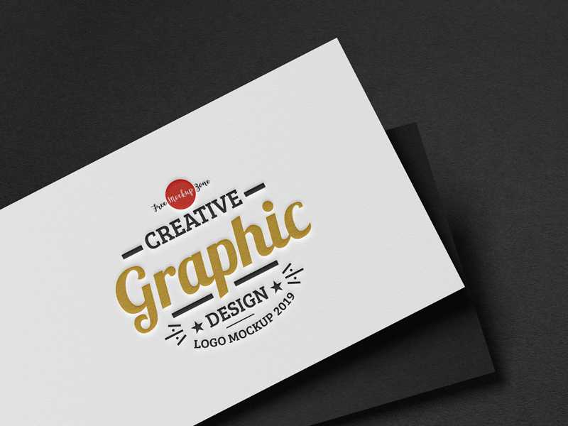 Free Modern Business Card Mockup PSD