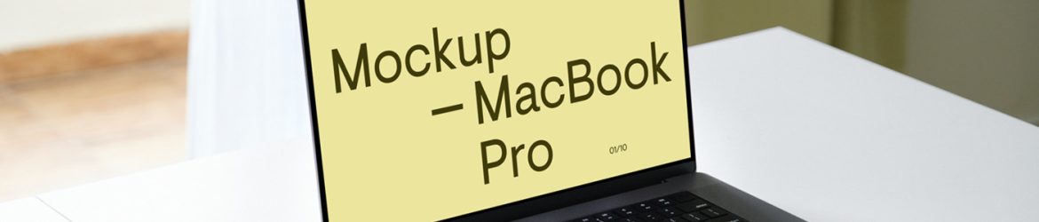Free Modern MacBook Pro Scene Mockup Free Modern MacBook Pro Scene Mockup