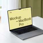 Free Modern MacBook Pro Scene Mockup - Free PSD Download Free Modern MacBook Pro Scene Mockup
