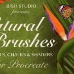 Free Natural Brushes for Procreate