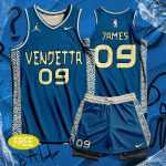 Free NBA CUT Jersey Mockup PSD