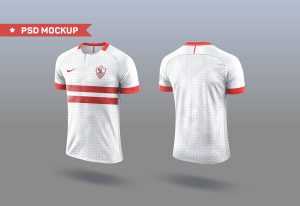 Free New Football Jersey Mockup PSD #Updated